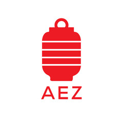 AEZ Letter logo design template vector. AEZ Business abstract connection vector logo. AEZ icon circle logotype.
