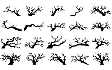 Hand drawn vector illustration of a sketch of branch