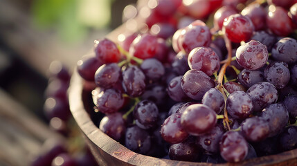 Grape Delight: Close-Up 