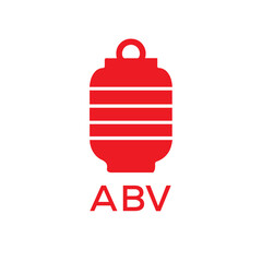 ABV Letter logo design template vector. ABV Business abstract connection vector logo. ABV icon circle logotype.
