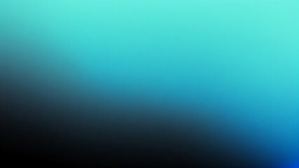 Black and Sky Blue Gradient Texture with Stylish Futuristic Minimalism 