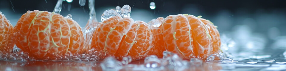 Savor the sunshine: droplets sparkle, enticing with the vibrant tang and invigorating aroma of orange juice.