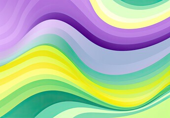 An abstract wave background in colorful borders