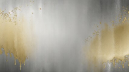 Dazzling Silver and Gold Watercolor Texture for Gorgeous Banner Backgrounds 