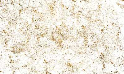 Golden paint brush stroke glittering texture.