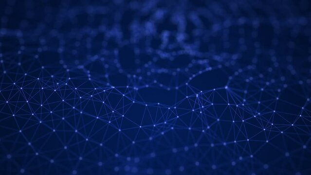 Plexus network connections lines technology concept