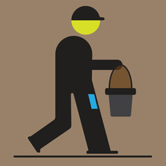 Man icon vector illustration eps 