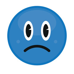 Blue Monday Emoji