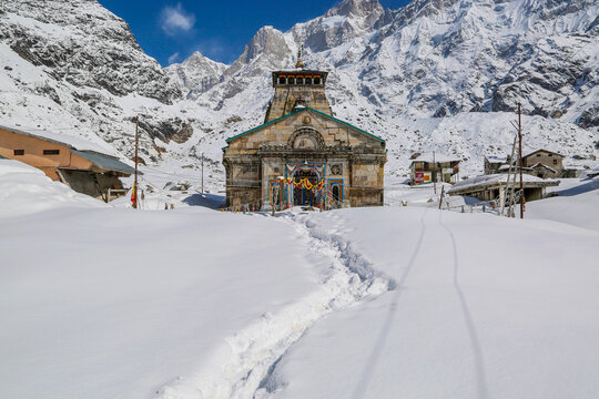 Kedarnath in winters 