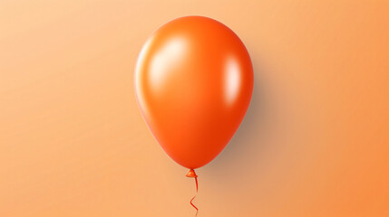 3D orange balloon for Patrick's Day party.