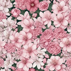 The design seamlessly incorporates rose pink tones.