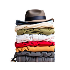 stack of clothing
