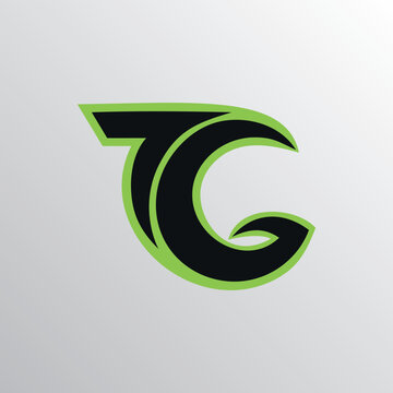 Abstract 7G letter logo. Sport style logo