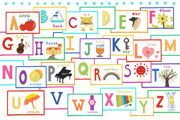 alphabet card