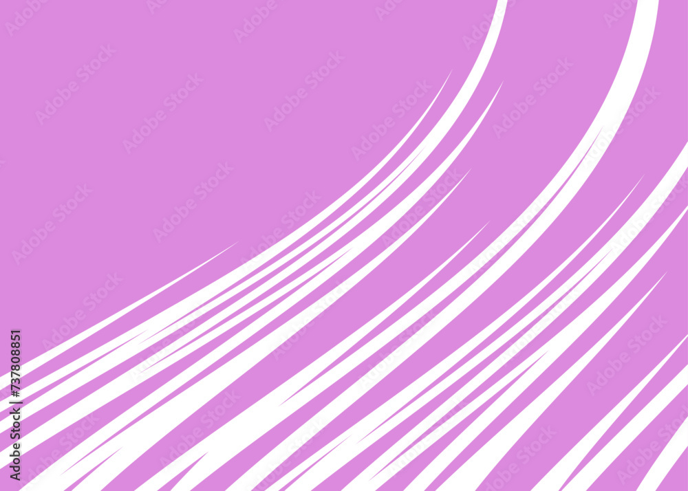 Poster abstract background with curved spike line pattern and with some copy space area