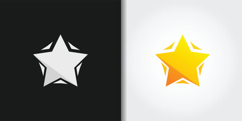 abstract sparks logo set