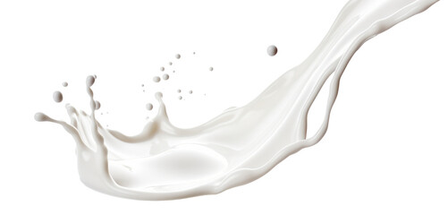 Splash of milk or cream, cut out