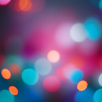 abstract background with bokeh