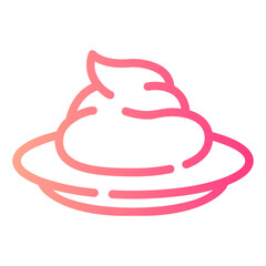 wasabi Line Gradient Icon