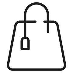 Regular Flashsale Shopping Icon in Line Style