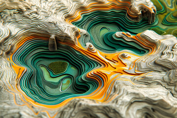 Abstract Agate and Marble Pattern, Luxurious and Colorful Design for Creative and Decorative Backgrounds
