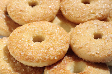 Sweet shortbread cookies