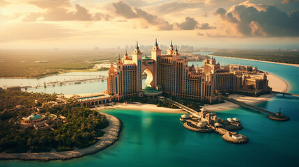 Atlantis The Palm Dubai - obrazy, fototapety, plakaty