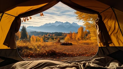Fotobehang Autumn landscape © Jafger