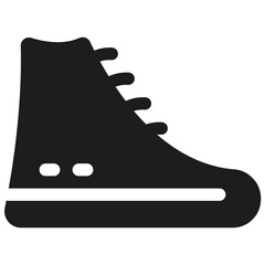 Flashsale Sneaker Icon in Glyph Style