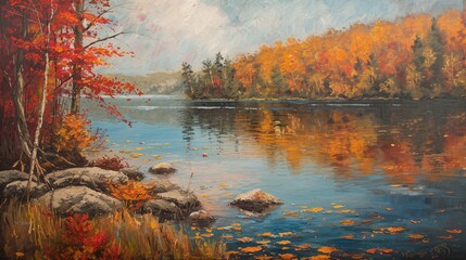 A Lakeside Autumn
