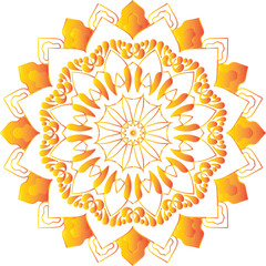 Flower Mandala. Vintage decorative elements. Oriental pattern, vector illustration. Islam, Arabic, Indian, Moroccan, Spanis, Turkish, Pakistani, Chinese, mystic, and Ottoman motifs. Coloring book page