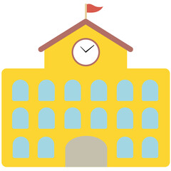 유치원 학교 어린이집 일러스트 school