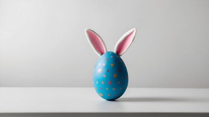 easter egg with ears