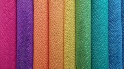 Wave texture silk abstract fabric. Multicolor textile background