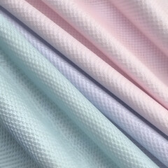 Wave texture silk abstract fabric. Pink, violet luxury textile design
