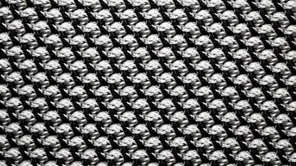 Wave texture silk abstract fabric. Black and white textile background