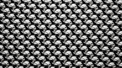Wave texture silk abstract fabric. Black and white textile background