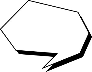 Hand Drawn Speech Bubble
