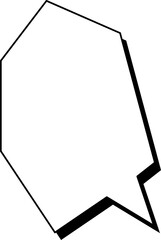 Hand Drawn Speech Bubble