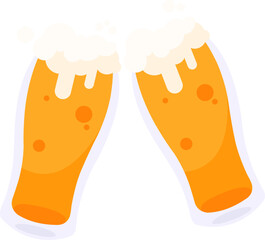 Saint Patrick Day Glass Beer