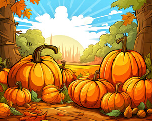 Gathered in Gratitude, Thanksgiving Day Background