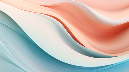 Abstract AI background with light delicate tones.