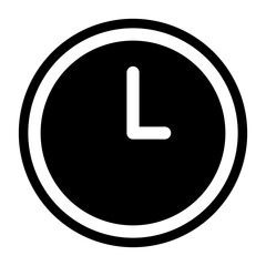 clock icon. Clock, time.