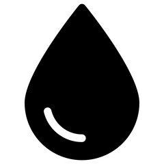 Water drop Icon Graphic Design