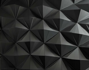 Black grey polygon style gradient color background