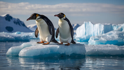 Antarctic penguins