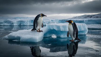 Antarctic penguins