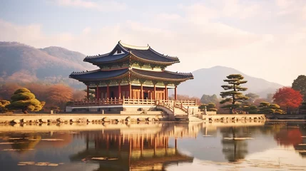 Fotobehang Gyeongbokgung palace © khan