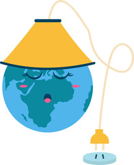 Earth Hour Illustration