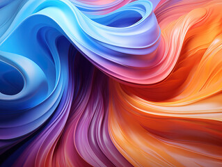 Obraz premium Technology brochure template brochure template color